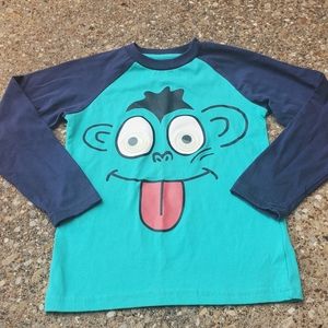 Hollywood Jean People Googly Wiggly Eyes Silly Face Long Sleeve Top Toddler 4